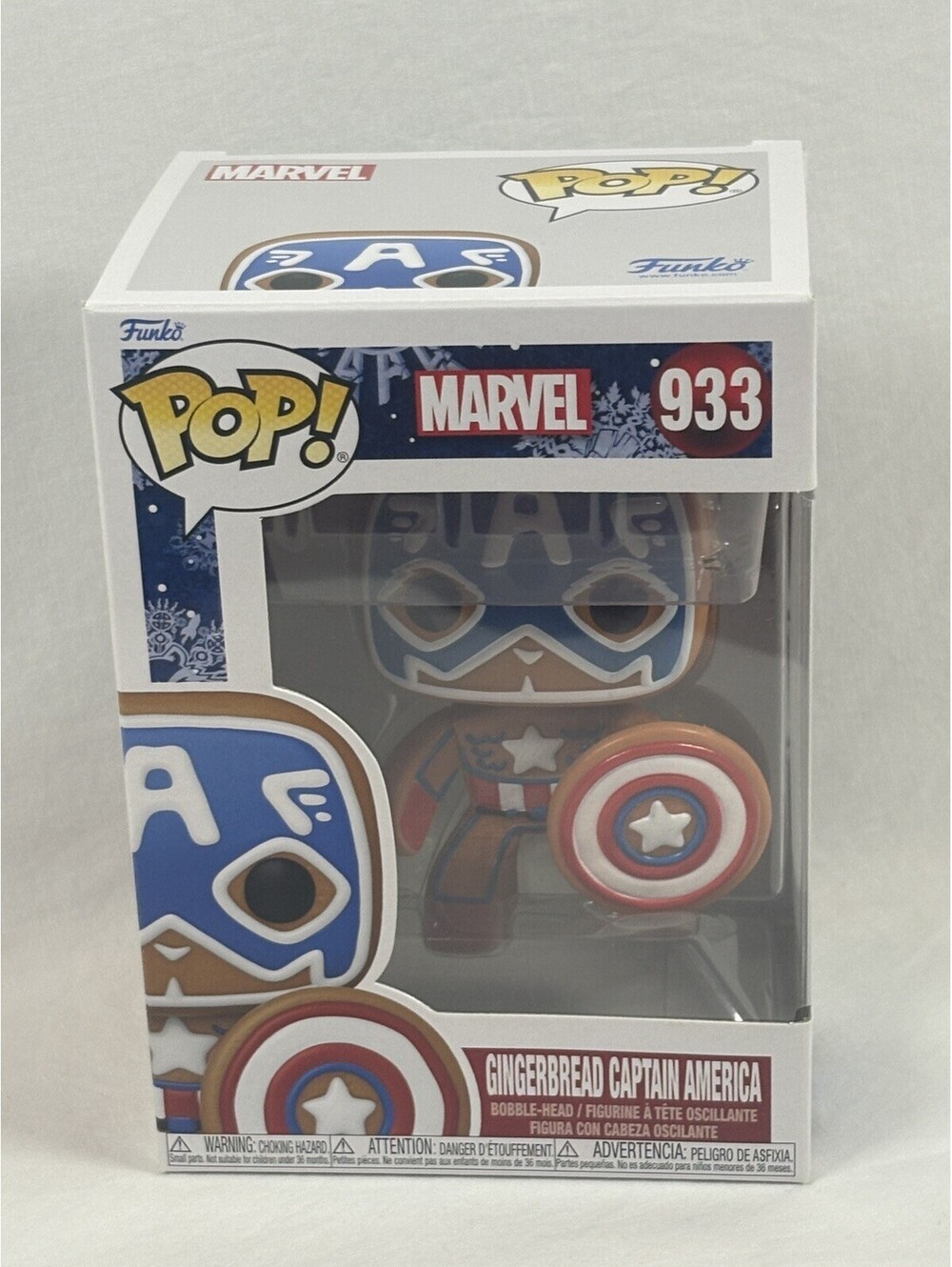 FUNKO POP! MARVEL: Holiday- Captain America